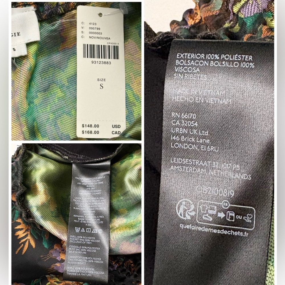 Anthropologie The Somerset Pull-On Pants:
Cropped Jacquard Edition Size Small - Picture 9 of 11